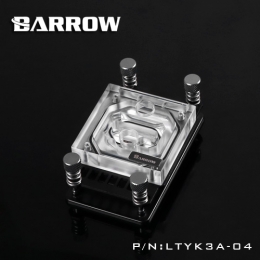 Фото Водоблок для процессора Barrow AMD Ryzen AM4 Grey (LTYK3A-04)