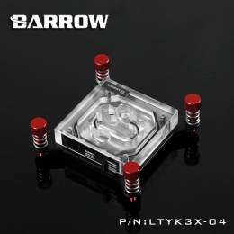 Фото Водоблок для процессора Barrow Intel X99 Red (LTYK3X-04)
