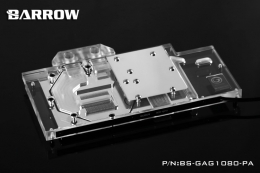Фото Водоблок для видеокарты Barrow Galaxy GTX1080/1070/1060 Gamer (BS-GAG1080-PA)