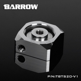 Фото Barrow Brass Chrome Plated DDC Pump Top Cover (TBTS20-V1-G)