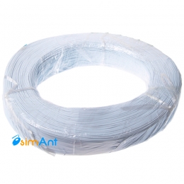 Фото Монтажный провод белый 1.4мм