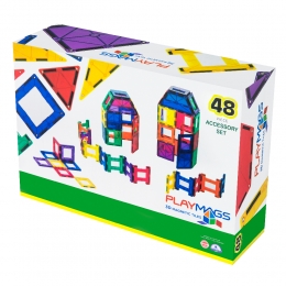 Фото Конструктор PlayMags магнитный набор 48 эл. (PM161)