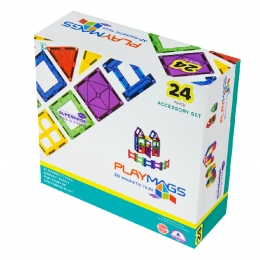 Фото Конструктор PlayMags магнитный набор 24 эл. (PM162)