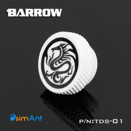 Фото Заглушка с резьбой G1/4 белая Barrow (TDS-01)