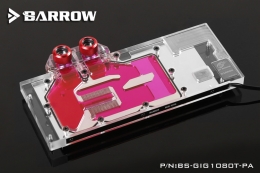 Фото Водоблок Barrow для видеокарты Gigabyte GTX1080Ti Gaming (BS-GIG1080T-PA)