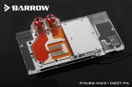 Фото Водоблок Barrow для видеокарты MSI GTX1080Ti (BS-MSG1080T-PA)