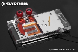 Фото Водоблок Barrow для видеокарты Gainward Galaxy GTX1060 (BS-GAT1060-PA)