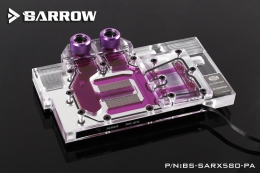 Фото Водоблок Barrow для видеокарты Sapphire Super Platinum RX580 (BS-SARX580-PA)