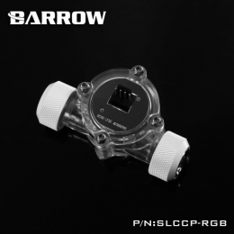 Фото Датчик потока с подсветкой Barrow SLCCP-RGB White