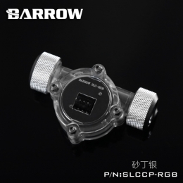 Фото Датчик потока с подсветкой Barrow SLCCP-RGB Silver