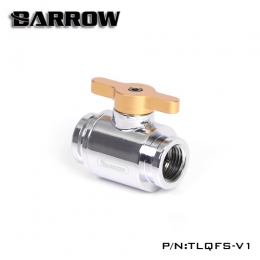 Фото Кран Barrow Mini Valve G1/4 Chrome-Gold (TLQFS-V1)