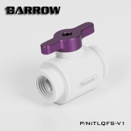 Фото Кран Barrow Mini Valve G1/4 белый-розовый (TLQFS-V1)