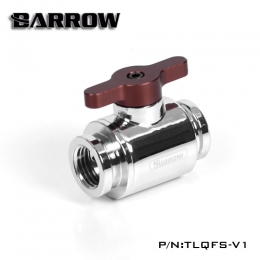 Фото Кран Barrow Mini Valve G1/4 хром-коричневый (TLQFS-V1)