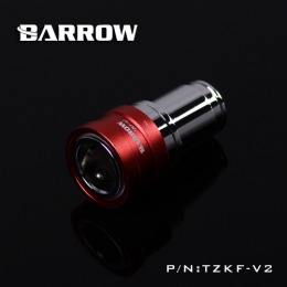 Фото Фитинг быстроразьемный Barrow Quick Disconnect QDC Chrome-Red (TZKMF-V2)