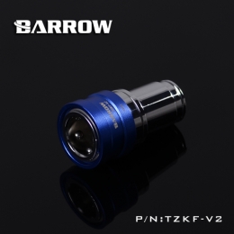 Фото Фитинг быстроразьемный Barrow Quick Disconnect QDC Chrome-Dark Blue (TZKMF-V2)