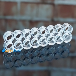 Фото Держатель кабеля 16-pin (питание видеокарты) прозрачный закрытый