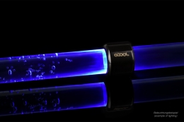 Фото Alphacool Aurora HardTube LED ring 13mm deep black - blue (15286)
