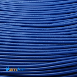 Фото Монтажный провод синий 2.1мм