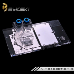 Фото Водоблок Bykski на видеокарту MSI 1080 Ti Gaming X