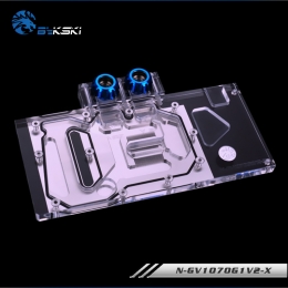 Фото Водоблок Gigabyte GeForce GTX 1070 g1 gaming BykSki (N-GV1070G1V2-X)