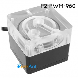 Фото Помпа для системы водяного охлаждения simAnt P2-PWM-950 (Форм-фактор DDC pump)