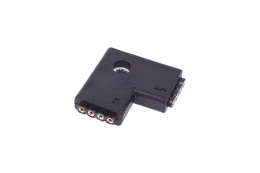 Фото Alphacool Aurora LED RGB connector 90 - Black