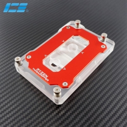 Фото Водоблок для процессора ICE AMD Ryzen Threadripper, acrylic/nickel