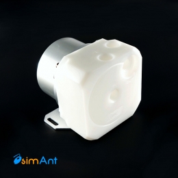 Фото Помпа для системы водяного охлаждения ICE D5 White