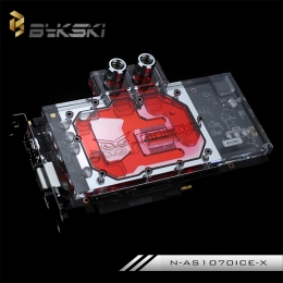 Фото Водоблок Bykski N-AS1070ICE-X на видеокарту GTX 1070