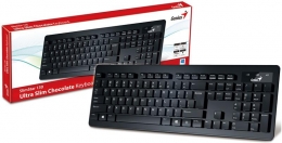 Фото Клавиатура Genius SlimStar 130 USB Black Ukr(31300714106)