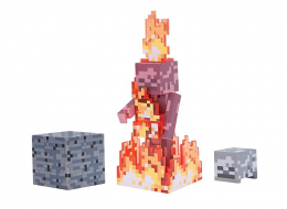 Фото Игровая фигурка Minecraft Skeleton on Fire серия 4(19974M)