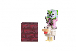 Фото Игровая фигурка Minecraft Zombie Pigman Jockey серия 4(19978M)