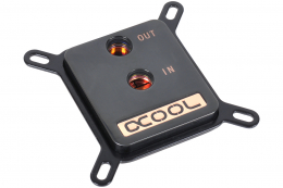 Фото Водоблок Alphacool NexXxoS XP3 Light - Brass Black Chrome