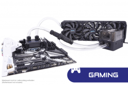 Фото Набор водяного охлаждения Alphacool Eissturm Gaming Copper 30 3x120mm (11468)