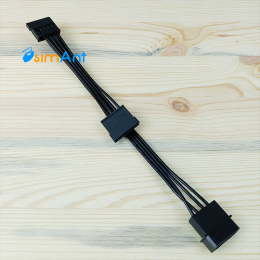 Фото Удлинитель-переходник MOLEX 4pin на 2 SATA