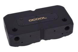 Фото Двойной топ для помп Alphacool Eisdecke D5 черный