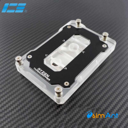 Фото Водоблок для процессора ICE AMD Ryzen Threadripper, acrylic/nickel