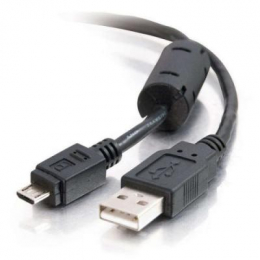 Фото Дата кабель USB 2.0 AM to Micro 5P 0.8m Atcom (9174)