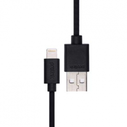 Фото Дата кабель USB 2.0 AM to Lightning 1.0m Prolink (PB341BK)