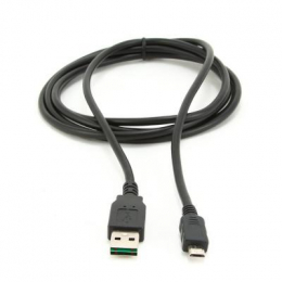 Фото Дата кабель USB 2.0 Micro 5P to AM 0.3m Cablexpert (CC-mUSB2D-0.3M)