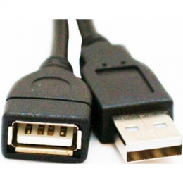 Фото Дата кабель USB 2.0 AM/AF 0.1m EXTRADIGITAL (DV00DV4053)