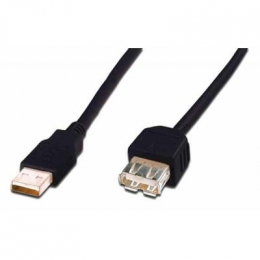 Фото Дата кабель USB 2.0 AM/AF 5.0m ASSMANN (AK-300202-050-S)