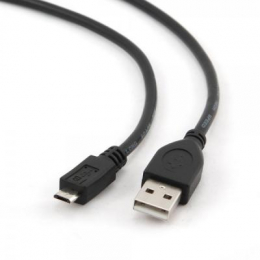 Фото Дата кабель USB 2.0 AM to Micro 5P 3.0m Cablexpert (CCP-mUSB2-AMBM-10)