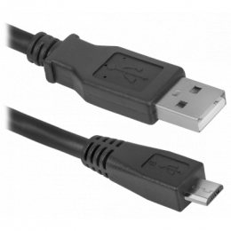 Фото Дата кабель USB08-02 USB - Micro USB, 0.5м Defender (87463)