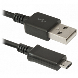 Фото Дата кабель USB08-03H USB 2.0 - Micro USB, 1.0m Defender (87473)