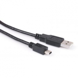 Фото Дата кабель USB 2.0 AM to Mini 5P 1.8m Vinga (USBAMmini01-1.8)