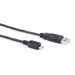 Фото Дата кабель USB 2.0 AM to Micro 5P 1.8m Vinga (USBAMmicro01-1.8)