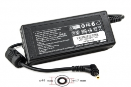 Фото Блок питания для ноутбуков HP 220V, 30W: 19V (4.0*1.7mm) PowerPlant