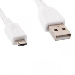 Фото Дата кабель USB 2.0 Micro 5P to AM 0.5m Cablexpert (CCP-mUSB2-AMBM-W-0.5M)