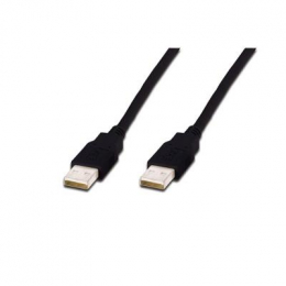 Фото Дата кабель USB 2.0 AM/AM 1.8m DIGITUS (AK-300100-018-S)